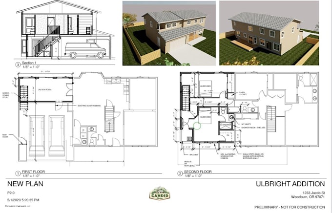 Bestseller - do city permit drawings architect for house plan, deck, garage, patio, shed