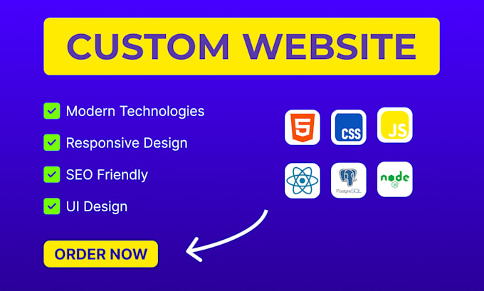 Bestseller - design and develop a website for you