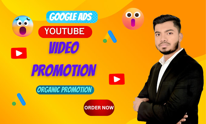 Gig Preview - Do fast promote your youtube video using google ads