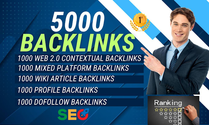 Gig Preview - Create 5000 high quality contextual backlinks on high da websites