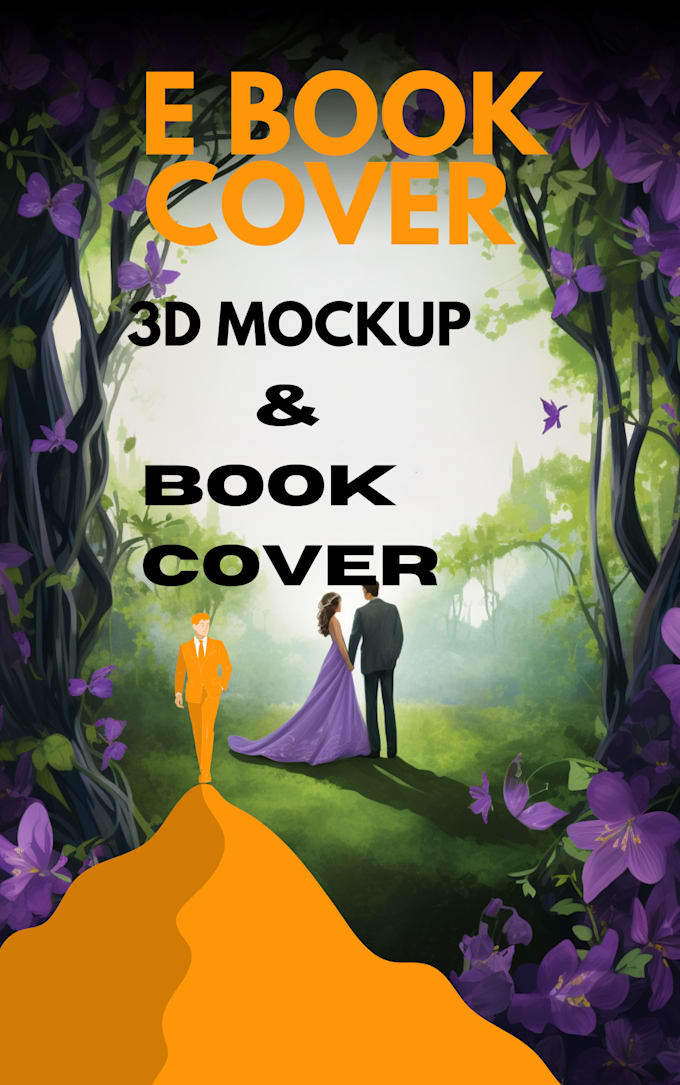 Gig Preview - Do modern ebook cover design or design with free 3d mockup