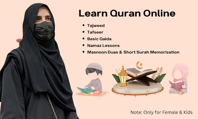 Bestseller - be your expert quran teacher for female and kids