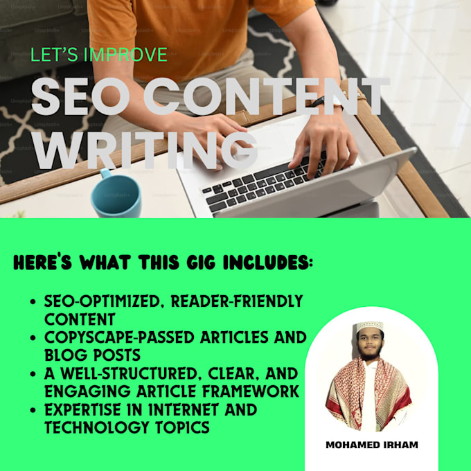 Bestseller - be your technical SEO content writer