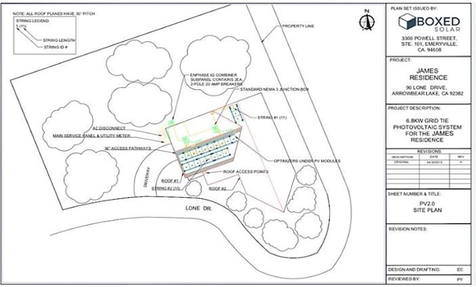 Gig Preview - Provide solar permit plan for residential office and workspace with stamp