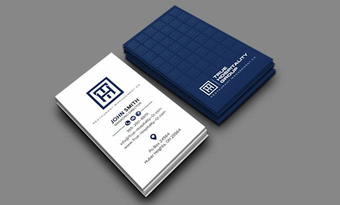 Gig Preview - Do professional luxury design business card design with qr code