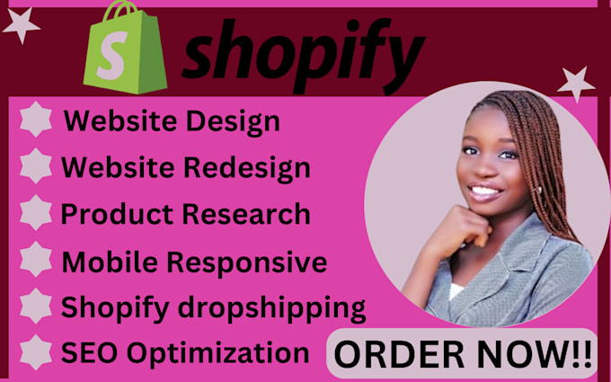 Bestseller - do shopify website development shopify dropshipping store design redesign