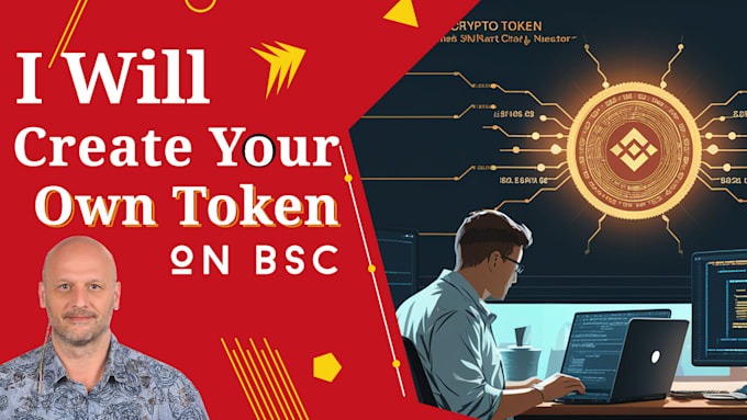 Gig Preview - Create your own token on bsc