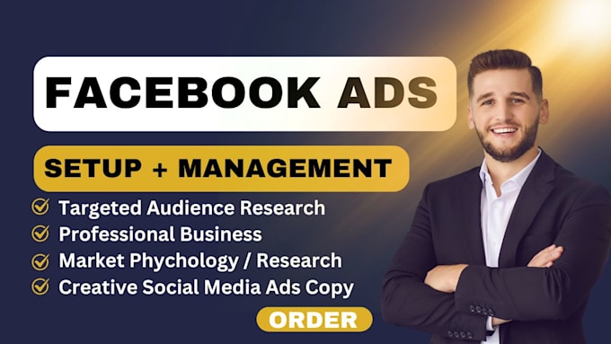 Gig Preview - Optimize or manage meta facebook advertising and instagram ads campaign