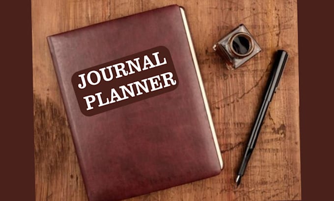 Gig Preview - Do journal, journal design, kdp journal, journal cover, planner design, calendar