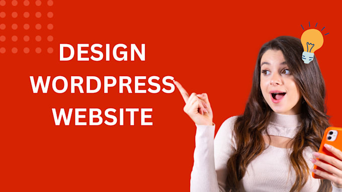 Gig Preview - Design or redesign wordpress website