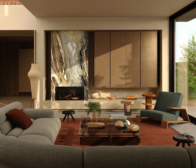 Gig Preview - Create photorealistic renders for any interior space