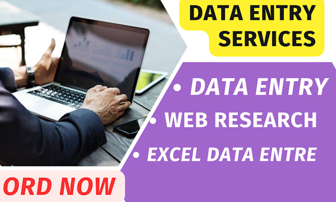 Bestseller - be your virtual assistance data entry and web research