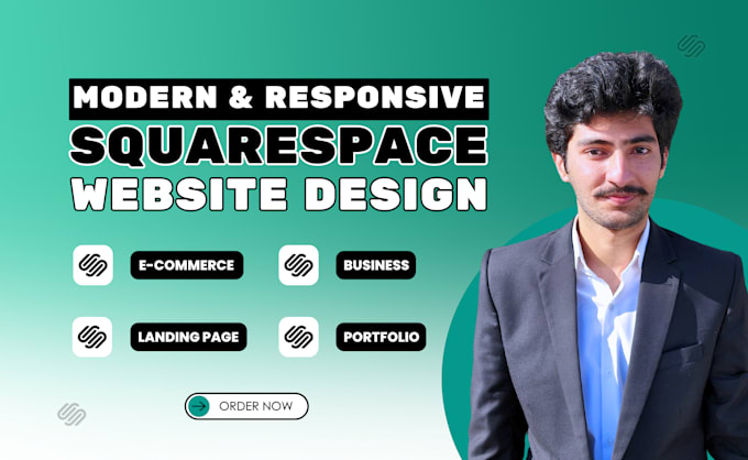 Gig Preview - Design modern and responsive squarespace website for your business