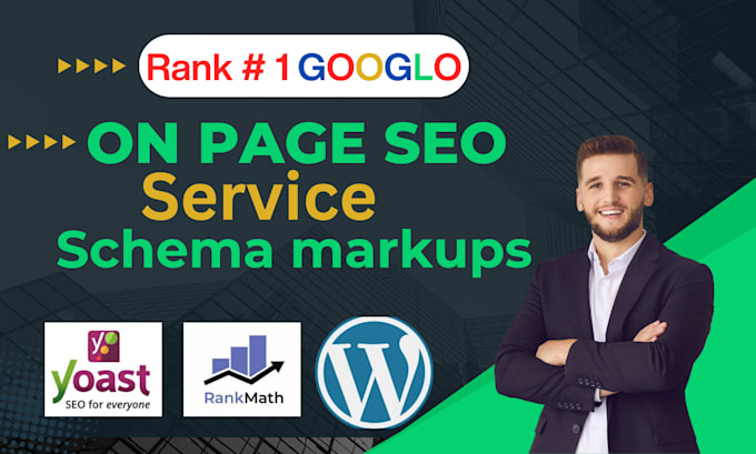 Gig Preview - Do on page SEO on page optimization schema markup for google rankin