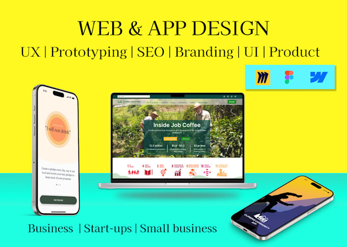 Bestseller - design your UX UI website or app to boost your business impact and conversions