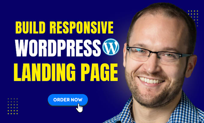 Gig Preview - Build responsive wordpress landing page design with elementor pro