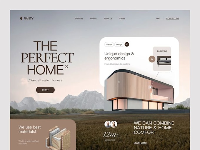 Gig Preview - Design realtor, agent, real estate website in wordpress with idx mls integration