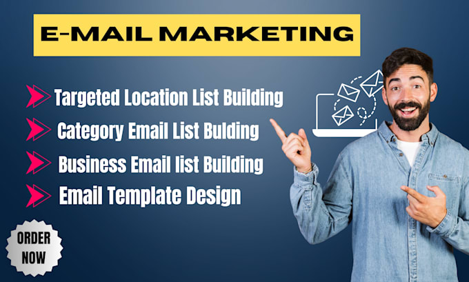 Gig Preview - Do bulk email list, valid email lists for email marketing