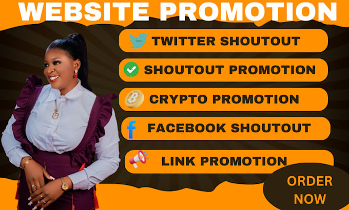 Gig Preview - Promote your website or link through targeted social media shoutouts