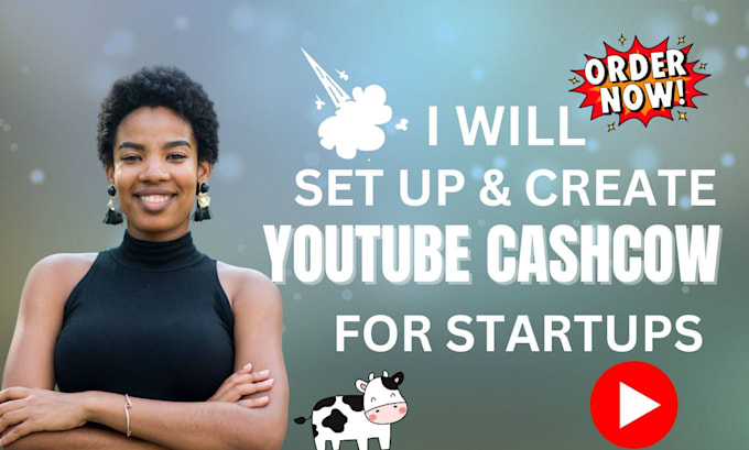 Gig Preview - Setup and create a monetized youtube cashcow channel