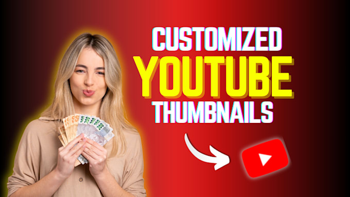 Bestseller - design stunning youtube thumbnails to boost your views