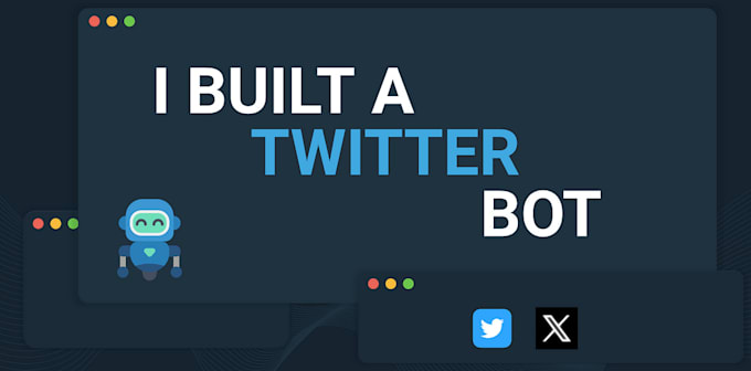 Gig Preview - Create advanced high performance twitter bot, x bot for automation and growth