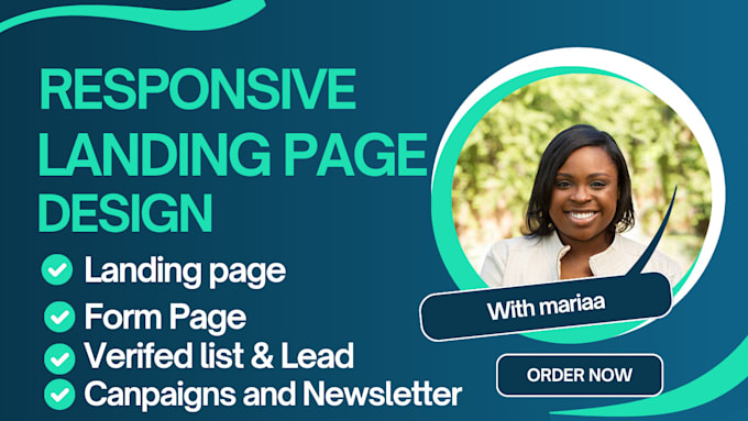 Bestseller - build website landing page, form page, email campaign and informative newsletter