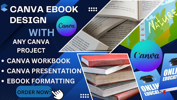 Gig Preview - Design canva ebook, workbook and lead magnet