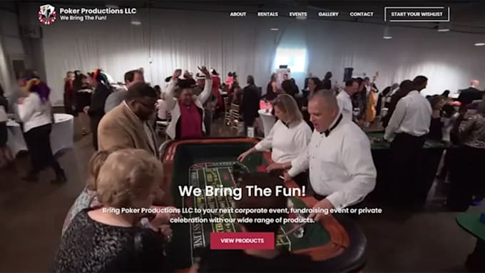 Gig Preview - Build 360 photo booth event party rental website in wordpress