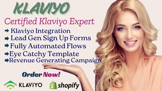 Gig Preview - Maximize your sales with klaviyo, custom email and SMS marketing solutions