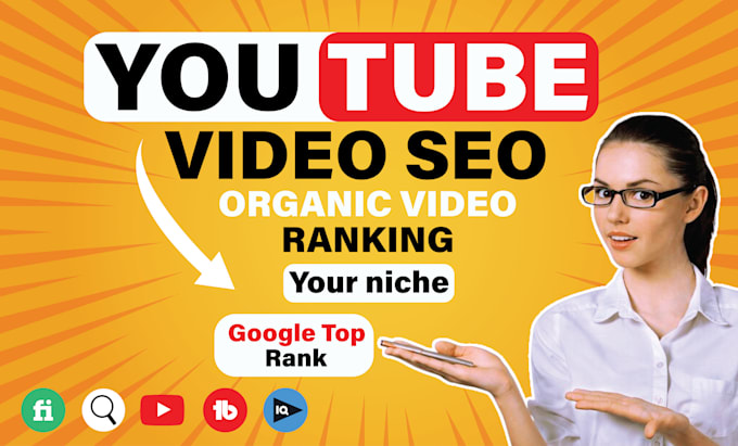 Gig Preview - Do SEO for your youtube video and top ranking on yt search