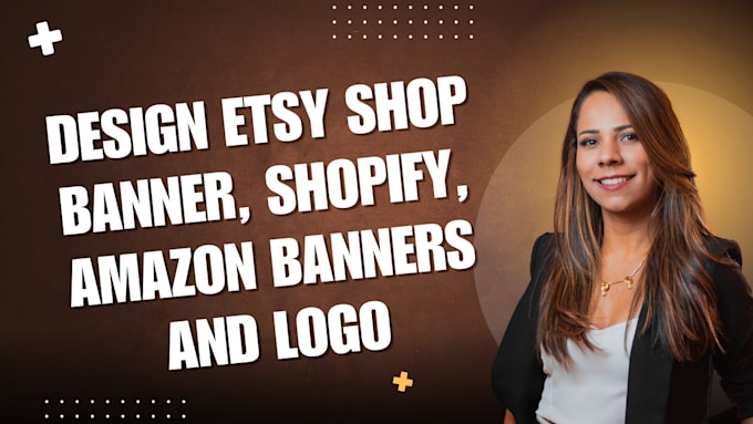 Gig Preview - Design etsy shop banner, shopify, amazon banners and logo