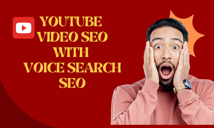 Gig Preview - Youtube video seo expert with voice search