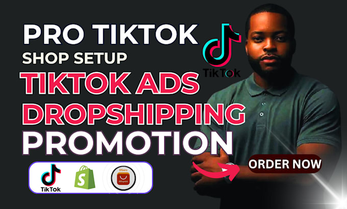 Gig Preview - Setup a timeless tik tok shop affiliate marketing, tiktok creator account setup