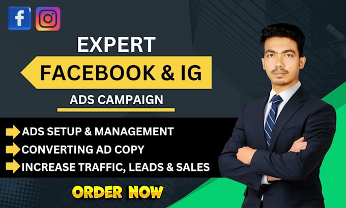 Gig Preview - Create high converting facebook and instagram ads to skyrocket leads and sales