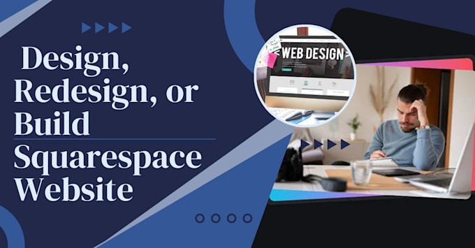 Gig Preview - Design, redesign, or build a professional wordpress or squarespace website