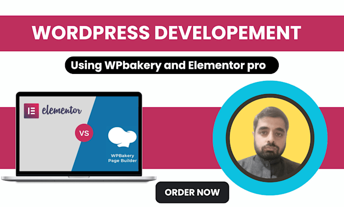 Gig Preview - Revamp wordpress website development using wpbakery page builder, elementor pro