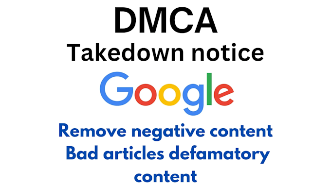 Gig Preview - Permanently remove mugshots cases articles news delete negative links on google