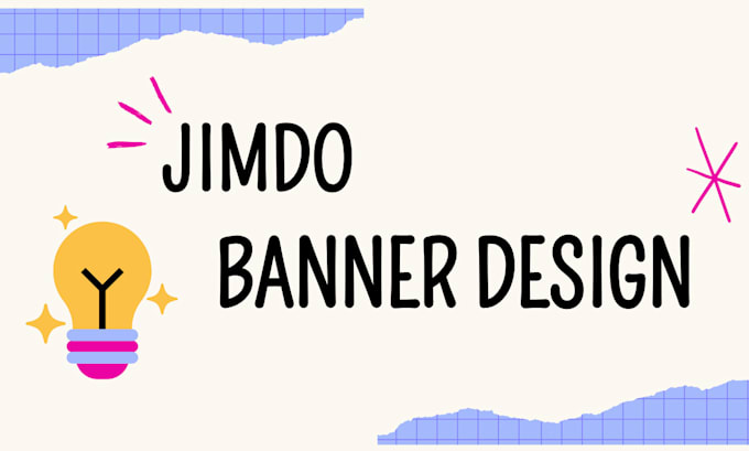 Bestseller - design your jimdo banner for your website