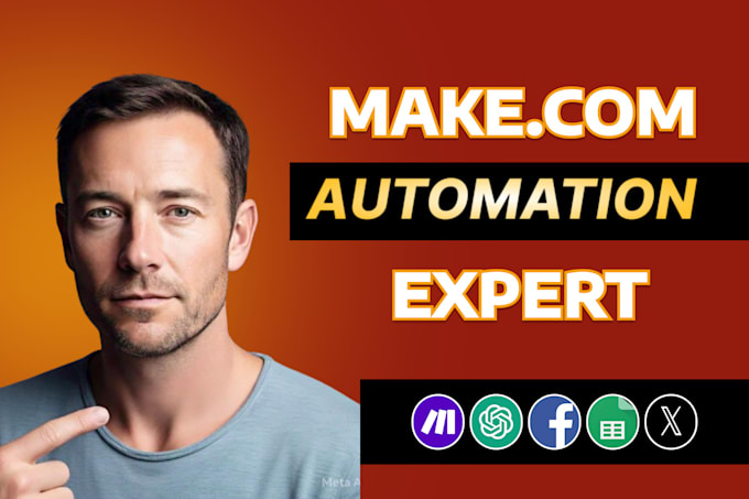 Gig Preview - Made com make com automation made com make com scenario made com API integration