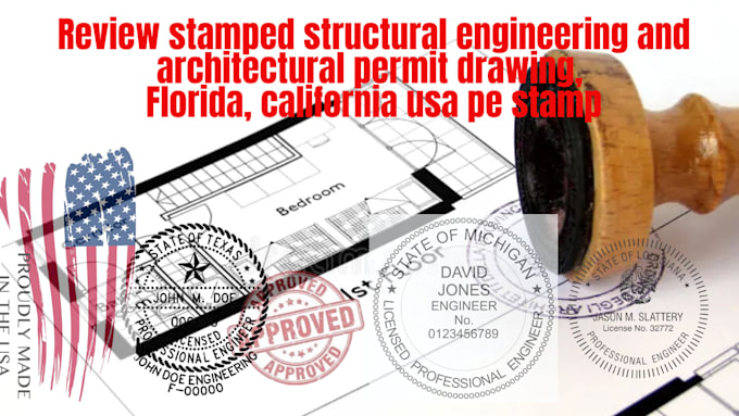 Bestseller - do licensed stamp seal for architectural, civil and structural drawing