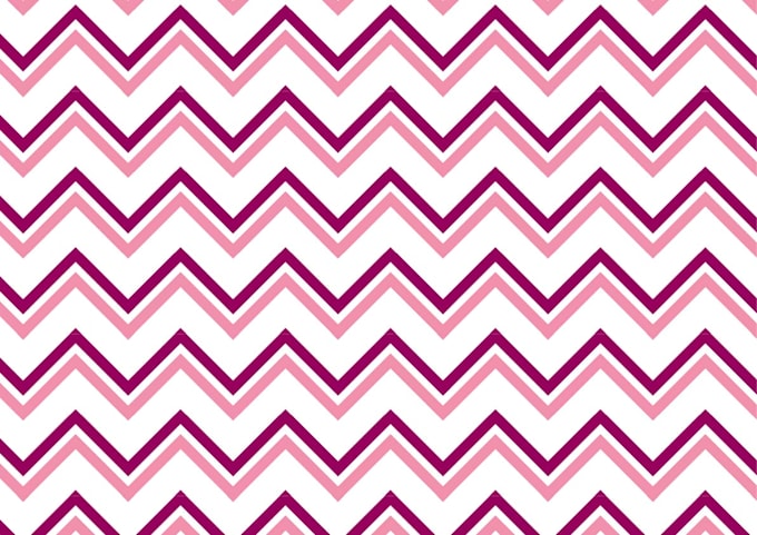 Gig Preview - Create eye catching chevron pattern design