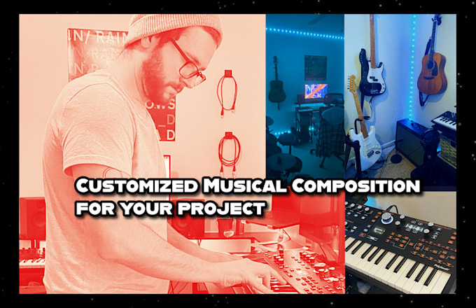 Gig Preview - Compose a custom soundtrack for your video, film or podcast