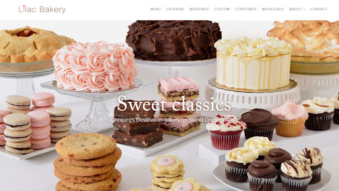 Gig Preview - Do stunning chocolate shopify store ice cream store cookies store bakery website