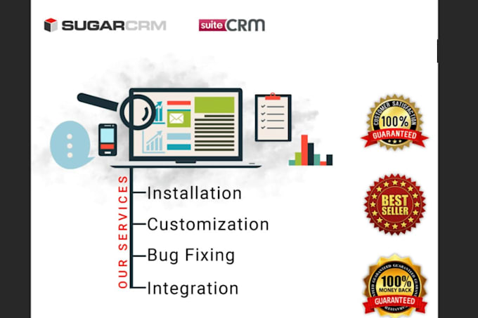 Gig Preview - Install and cutomize suitecrm and sugarcrm customization for you