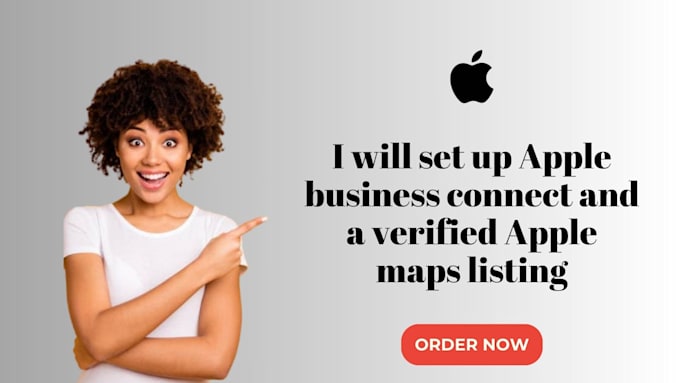 Gig Preview - Build apple map listing and setup apple business connect profile