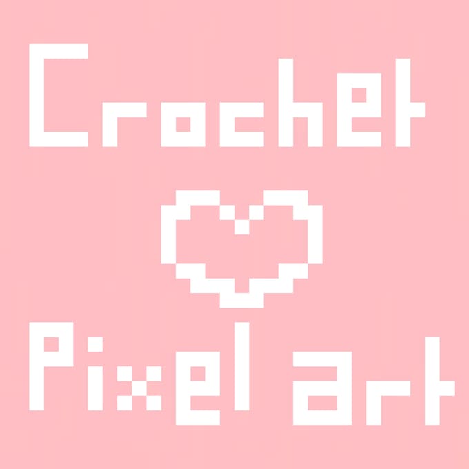 Gig Preview - Make a crochet pixel art