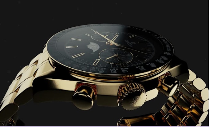 Gig Preview - Do 3d watch animation, 3d watch design, 3d watch rendering, 3d watch model