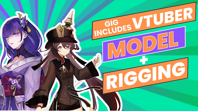 Bestseller - make and rig your vtuber model