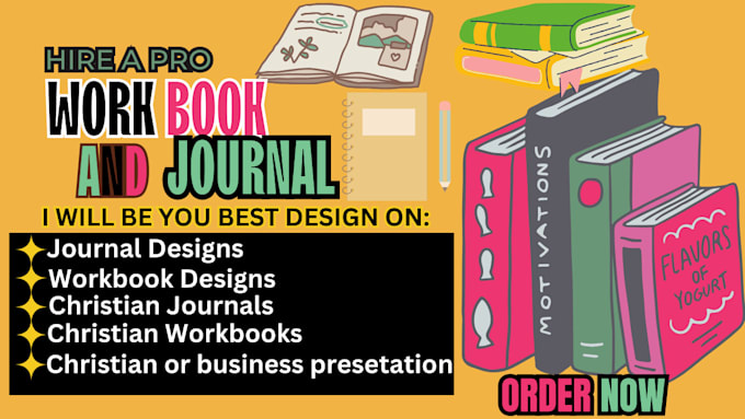 Gig Preview - Help you to format and design your workbooks, journals, lead magnets and article